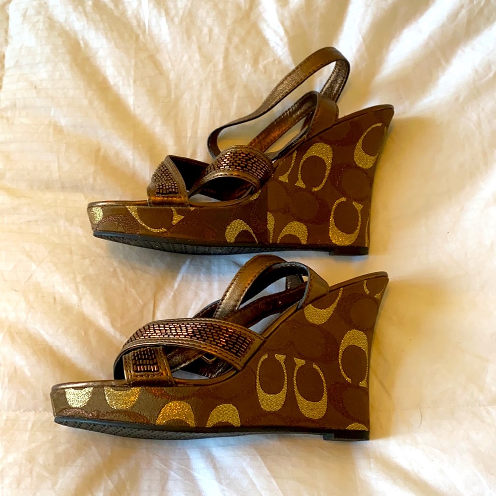 Coach Wedges - Picture 4 of 5